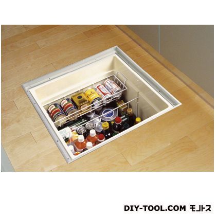 床下収納庫AS シルバー 619×619×463mm(外寸) AS60S 1台