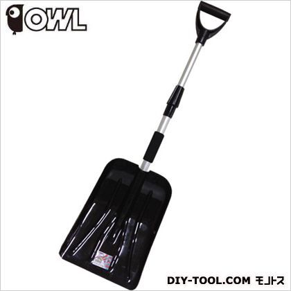 スノーショベルプラ伸縮型 全長:780〜945mm頭部先幅:250mm頭部肩幅:220mm頭部板厚:2.0mm SN810 1