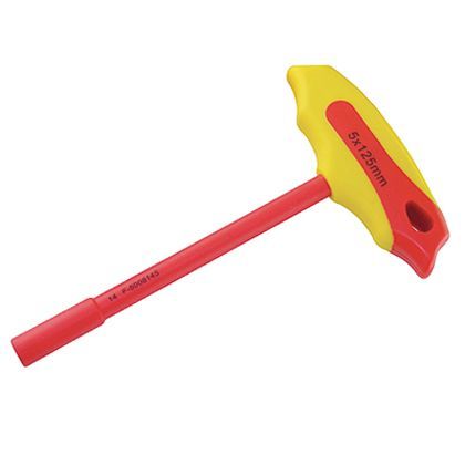 絶縁T型六角ソケットレンチ(PZTN) A:4mm PZTN-4(140640) 1