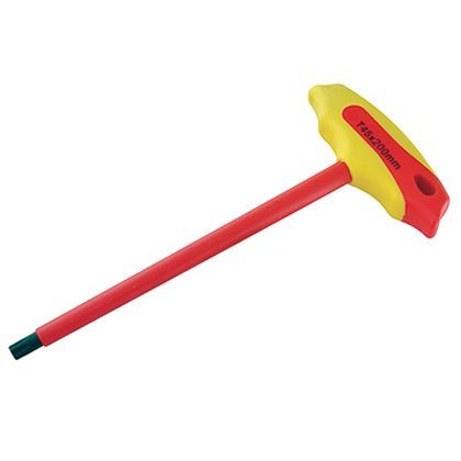 絶縁T型ヘックスローブレンチ(PZTT) A:T10 PZTT-10(1408T10 ) 1