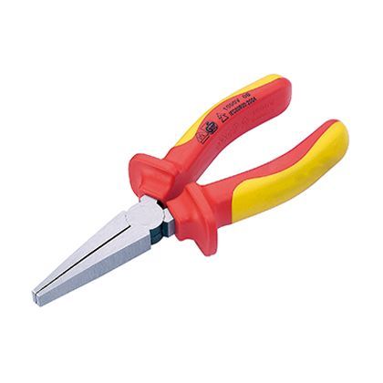 絶縁フラットノーズプライヤー(PZFN) 全長:163mm PZFN-160(646-160) 1
