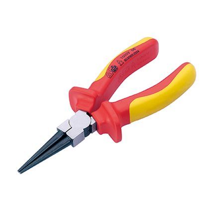 絶縁ラウンドノーズプライヤー(PZRN) 全長:165mm PZRN-160(631-160) 1