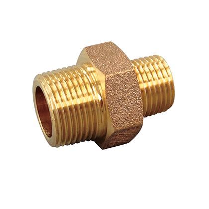 砲金ニップル異径 ネジ(R):3/4×1/2 GRN‐0604‐NPB 1