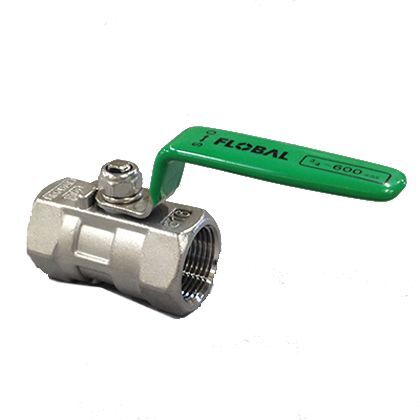 ステンレス製レデュースドボールバルブ(V03) ネジ(Rc):1/4 V03-02 1