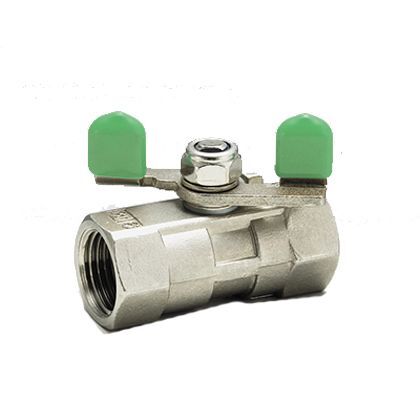 ステンレス製レデュースドウィングボールバルブ(V03W) ネジ(Rc):1/4 V03W-02 1