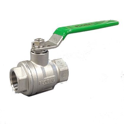 ステンレス製フルボアボールバルブ(V06) ネジ(Rc):1/4 V06-02 1