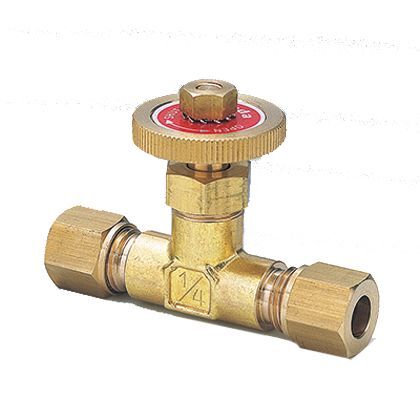 中間リングニードルバルブ(MVRW) 本体ネジ(G):1/4 MVRW-0206 1