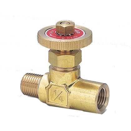 オスメスニードルバルブ(MVMF) ネジ(R×Rc):1/8×1/8 MVMF-01S 1