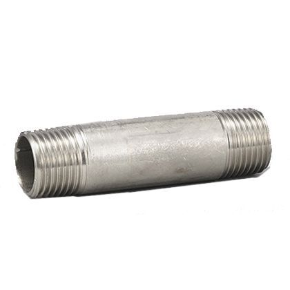 ステンレス製ねじ込み両長ニップル(VLN)