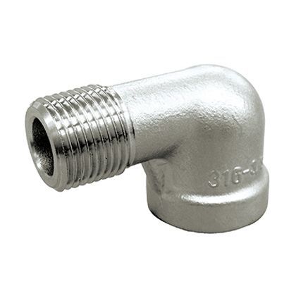 ステンレス製ねじ込みストリートエルボ(VSL-S14) ネジ(R,Rc):1/8 VSL-S14-01 1