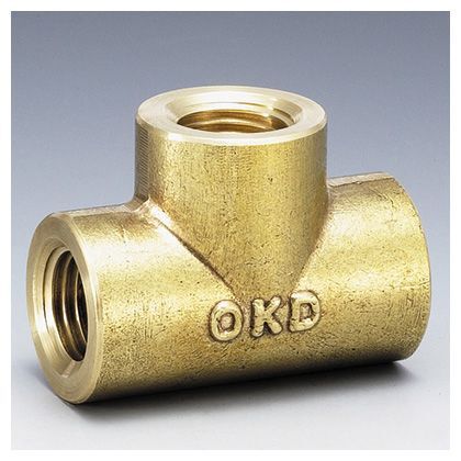 黄銅製ねじ込み継手チーズ(GT)