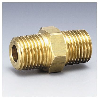 黄銅製ねじ込み継手六角ニップル(G6N)