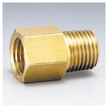 黄銅製ねじ込み継手オスメスソケット(GMF) ネジ(R×Rc):1/8×1/8 GMF-01-BS 1