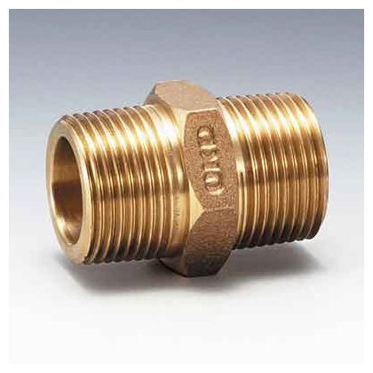 六角ニップル(G6N) ネジ(R):1/2 G6N-04-BC 1