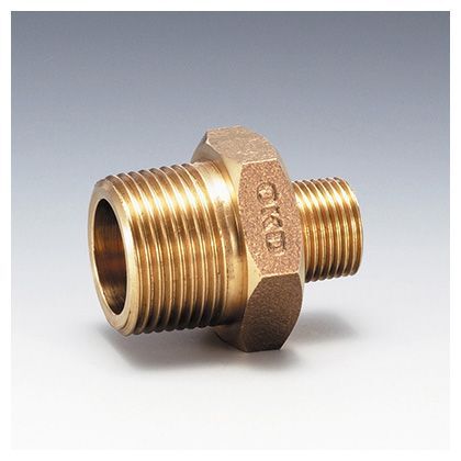 異径ニップル(GRN) ネジ(R1×R2):1/2X1/4 GRN-0402-BC 1