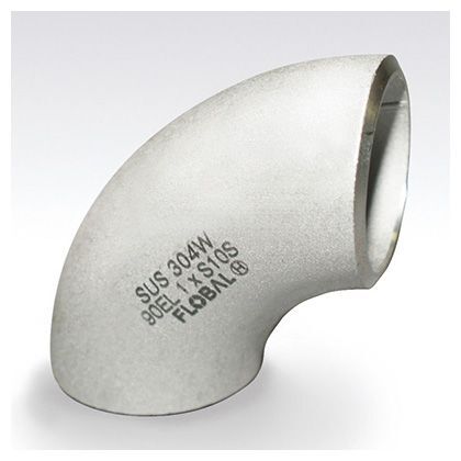 SUSロングエルボ(B-90E(L)) 呼び径:5 B-90E(L)-10S-5 1