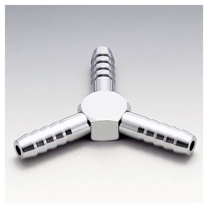 黄銅メッキ製3方接手(GYS) L:27 GYS-07 1