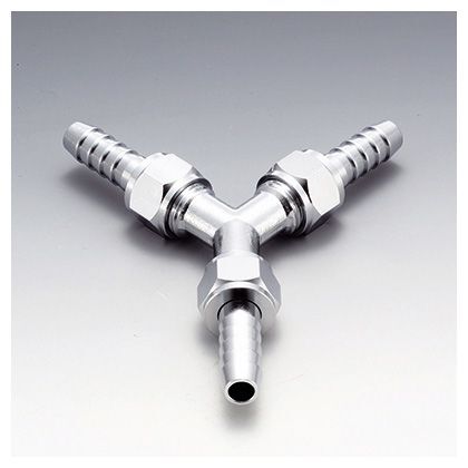 黄銅メッキ製Y型ジョイント(GYJ) タケノコ外径(φD):8 GYJ-08 1