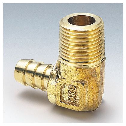 黄銅製L型ホースニップル(GHNL) ネジ(R):1/8 GHNL-0111 1