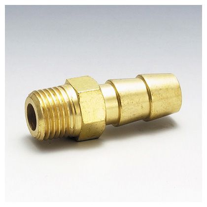 黄銅製水口ホースニップル(GHNW) ネジ(R):1/8 GHNW-0112 1