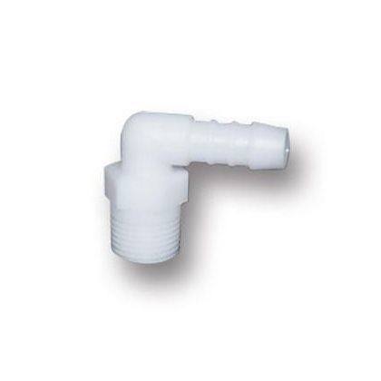 POM製樹脂ホースコネクターエルボー(WOS) ネジ(R):1/8 WOS-0104 1