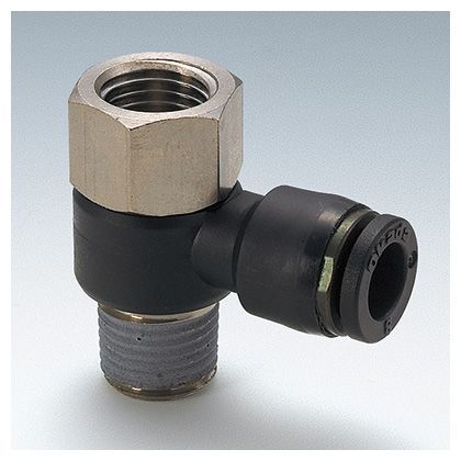 ワンタッチメスユニバーサルエルボミリサイズ(OPHF) 適用チューブ外径:6 OPHF 0601 1