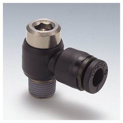 ワンタッチ六角穴付ユニバーサルエルボミリサイズ(OPOL) 適用チューブ外径:6 OPOL 0601 1