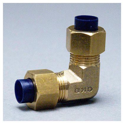 エアークイックユニオンエルボインチサイズ(GUL)