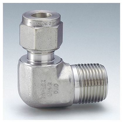 ハーフエルボ インチサイズチューブ・メスISOテーパネジ接続 CLMA1-2R 1個