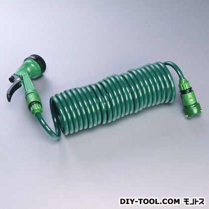 ガーデンコイルホースレギュラー グリーン 6m 203755 1点