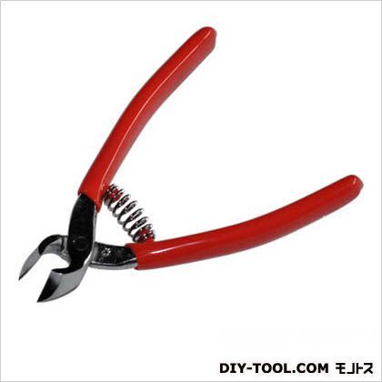 介護用爪切 レッド 全長125mm なし 1