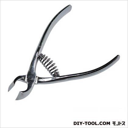 斜刃爪切 シルバー 全長100mm なし 1点