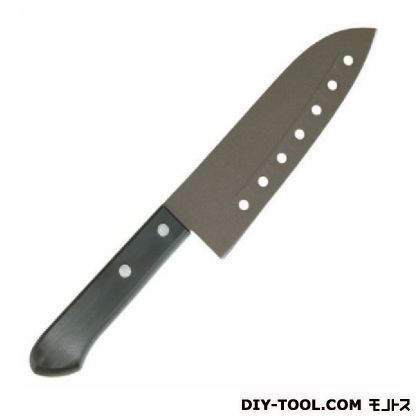 抗菌穴明三徳庖丁(リブ付) 165ミリ FA-87 1