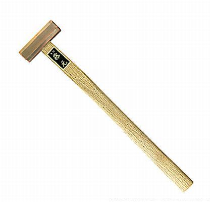 ブロンズ八角玄能三角尺2柄 1