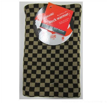 AG-74柄ネックウォーマー ブラウン 171838 1