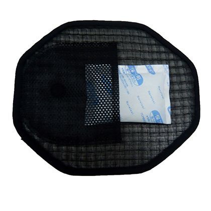 ヘルメット・ハニカムインナー 黒 IZ-02 1