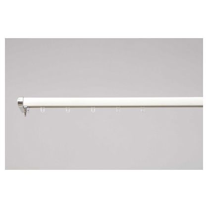 ロアール(インテリア伸縮レール) 木目ホワイト 2ms(2mシングル) I0822 1