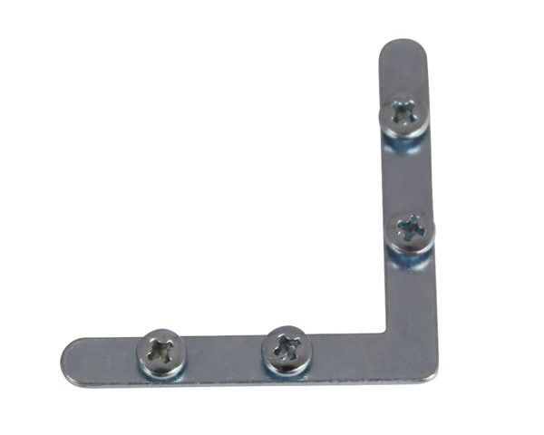 アルミ額用鉄コーナー金具 6.4×45mm 6264-A 400個