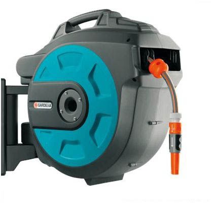 壁掛式ホースボックス 自動巻き上げタイプ 25m 08023-20 1