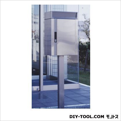 大型ポスト シルバー W40.0×D30.0×H60.0cm ASP-400 1台