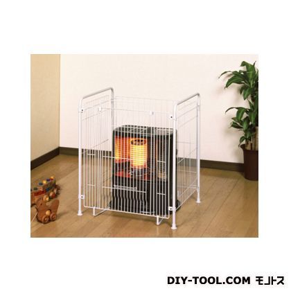 ストーブガード ホワイト 幅63.5奥行50.5高さ71(cm) SG-60PP 1