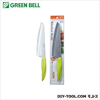 ステンレス三徳包丁(グリーン) G-2023 1