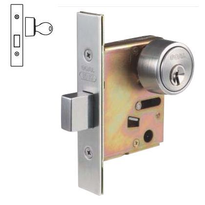 本締錠 外締錠 シリンダー/- P-HD-7 BS38 DT29-43 1