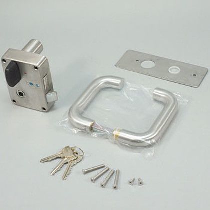 面付箱錠 L435レバー 右吊元外開き P-L435-DU11S 1