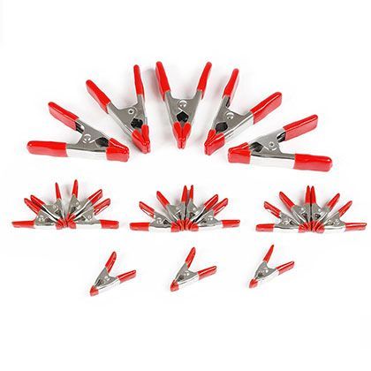 スチールスプリングクランプ2種類 W001401AJ 20個セット