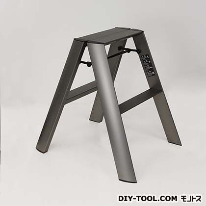 ルカーノ 2-step 踏台(踏み台) チタンカラー 幅48×奥行57cm ML2.0-2J (TG) 1個