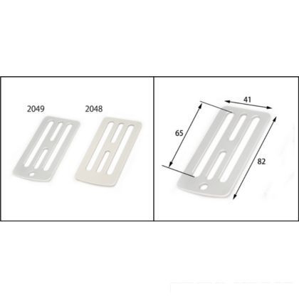 ナイスアルミエル・プレート#2048 82mm×41ミリ 105120052 1