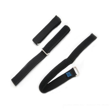 マルキン印胴当ベルト用補助ベルト 黒 180000067 1