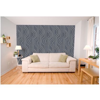 プレミアムウォール PEACE MESSENGER#63132 フローズンデニム 53cm×10m 20050010 1ロール