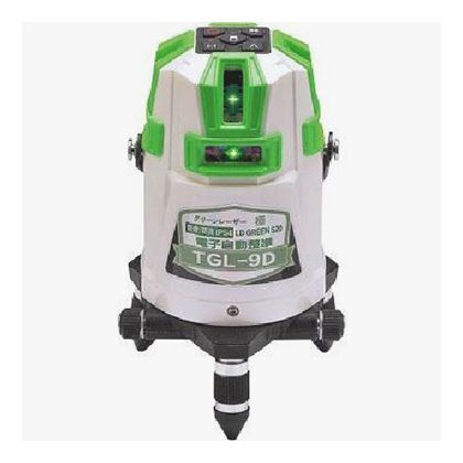 HUT グリーンレーザー極(予備電池付) 白/緑 径φ102mm×高さ205mm(突出部を除く) TGL-9D 1